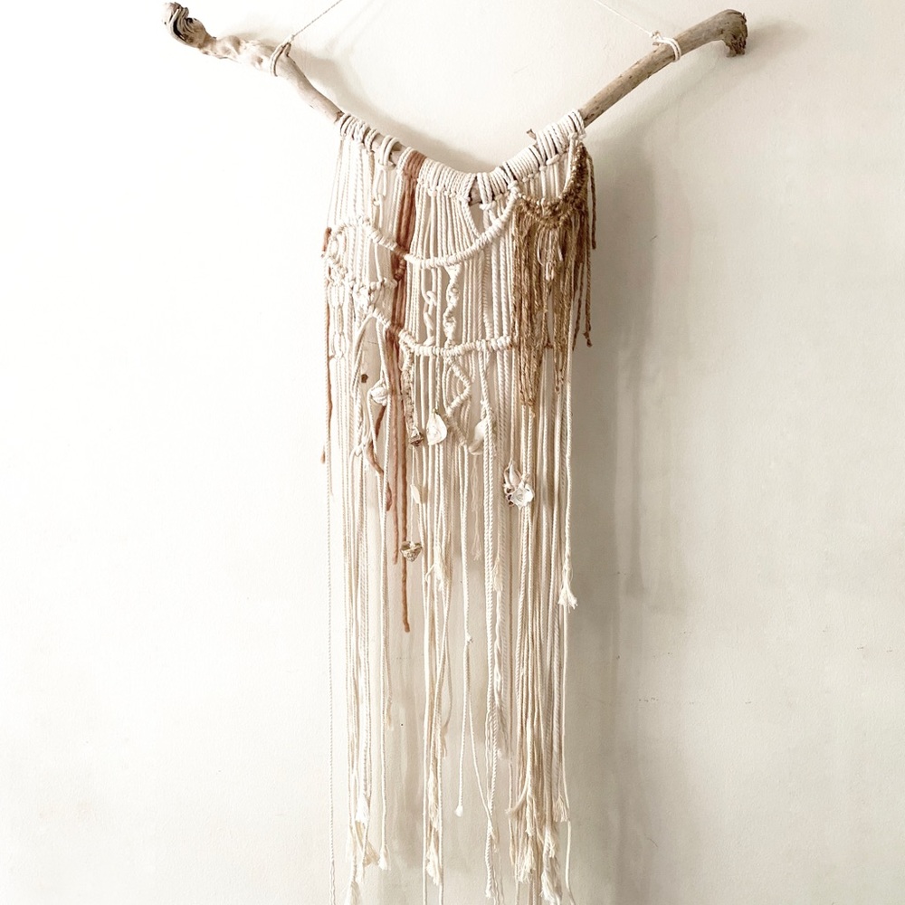 Gifts from the sea large Macrame wall hanging